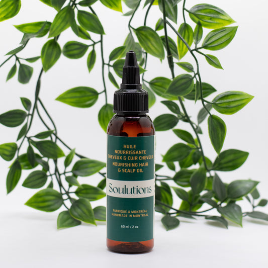 HUILE NOURRISSANTE POUR CHEVEUX ET CUIR CHEVELU